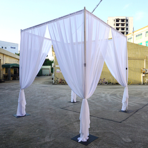 Telescopic portable drape and pipe kit <b>backdrop</b> <b>stand</b> for studio exhibition - Product Image 1