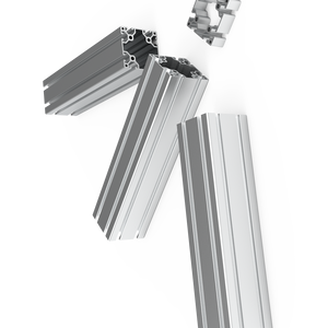 Perfil de Aluminio de Precisión para Transportadores 6063 T5 con Tolerancia del Cinco Por Ciento para Líneas Industriales - Product Image 1