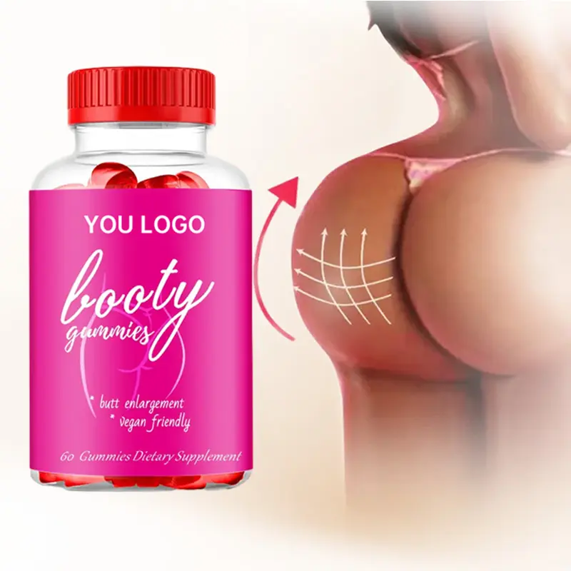 Private Label OEM Butt Booster Booty BBL Gummy Enlargement Hip And Breast Enhancement Gummies