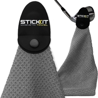 Serviette de golf gaufrée en microfibre avec logo personnalisé Serviette de golf en coton brodée avec impression par sublimation et crochet