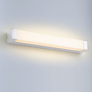 Accesorios de iluminación de baño cromados de acero inoxidable Iluminación montada en la pared sobre el espejo para Baño - Product Image 5