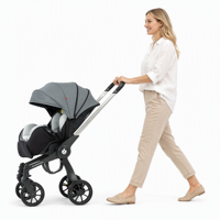 Poussette bébé pliable légère et portable en alliage d'aluminium, personnalisable OEM ODM, pour nouveau-né, idéale pour les voyages