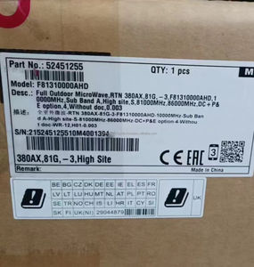 OptiX RTN 380AX 88031LYN SLEERPSF01 <b>E</b>-Band ERPS Function Microwave Telecom Parts Model RTN380AX <b>HW</b> - Product Image 3