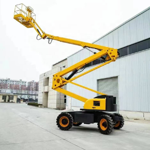 <span class=keywords><strong>Plataforma</strong></span> Elevadora Hidráulica <span class=keywords><strong>de</strong></span> 14m <span class=keywords><strong>de</strong></span> Altura Tipo Grúa <span class=keywords><strong>de</strong></span> Arrastre Remolcable sobre Tráiler - Product Image 3