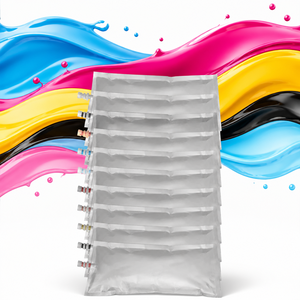 Sac d'encre éco-solvant compatible GOOSAM 1000 ml CMYK pour imprimante Mutoh ValueJet, encre pigmentée de haute qualité - Product Image 1