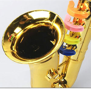 सिमुलेशन आठ-टोन सैक्सोफोन बच्चों खेलने तुरही electroplated संगीत खिलौने प्रारंभिक शिक्षा खिलौने - Product Image 5