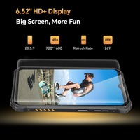 OUKITEL Wp23 Plus Smartphone Anti Air, Anti Debu, Anti Guncangan Baterai 10600mah 8g+256gb Layar 6.52 inci