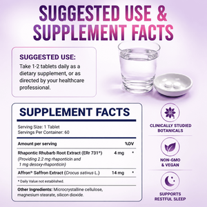 Suplemento para la Menopausia con Certificación cGMP de Fábrica Estadounidense, Marca Privada, Equilibrio Hormonal, Salud Femenina, Estado de Ánimo, Sueño, Brotes de Calor, Tabletas Herbales Dietéticas - Product Image 4