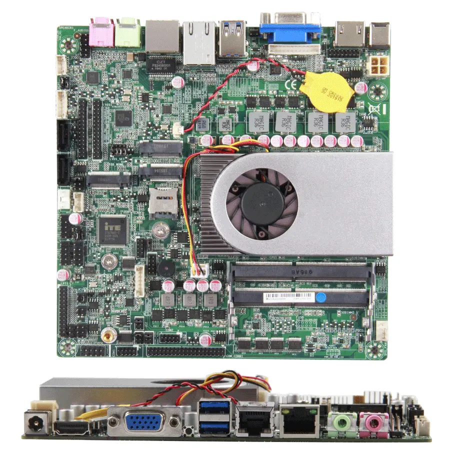 Hot sale 8th Generation Whiskey lake i5 8265U Processor Mini-itx Motherboard UHD Graphics 620 DC/4PIN ATX 12V DDR4 Mainboard