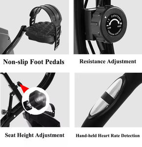 Vélo de spinning professionnel pour l'exercice en intérieur, équipement de sport amincissant, <span class=keywords><strong>cardio</strong></span> réglable avec contrô<span class=keywords><strong>le</strong></span> magnétique - Product Image 5