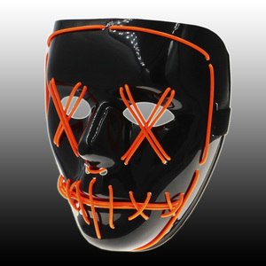 <span class=keywords><strong>Maschera</strong></span> LED Integrale da Stregone <span class=keywords><strong>per</strong></span> Travestimento Horror <span class=keywords><strong>per</strong></span> <span class=keywords><strong>Adulti</strong></span>, Festa <span class=keywords><strong>in</strong></span> <span class=keywords><strong>Maschera</strong></span> di Halloween - Product Image 4