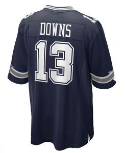 Maillots de football américain de haute qualité Dallas 13 DOWNS, vêtements de sport, chemises brodées, logo cousu, maillots personnalisables avec logo - Product Image 3