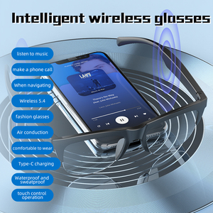 Gafas de Sol Inteligentes con Traducción IA, Auriculares Inalámbricos Integrados, Gafas Deportivas para Exteriores con Llamadas Manos Libres, Auriculares Inteligentes Vestibles - Product Image 4