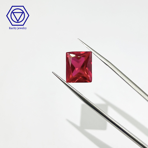 <span class=keywords><strong>Rubis</strong></span> synthétique en corindon de couleur <span class=keywords><strong>rouge</strong></span> <span class=keywords><strong>rubis</strong></span>, taille rectangulaire, 1 carat, <span class=keywords><strong>prix</strong></span> du <span class=keywords><strong>rubis</strong></span> artificiel en corindon de couleur <span class=keywords><strong>rubis</strong></span>, forme rectangulaire - Product Image 2