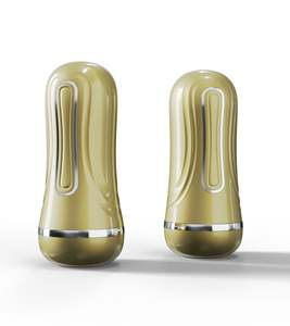 Masturbador Personalizable con Doble Orificio Anal y Perineal, Molde de Copa de Avión, Abrazadera de Succión, Juguete Antiestrés con Forma de Biberón Masculino, Realista - Product Image 6