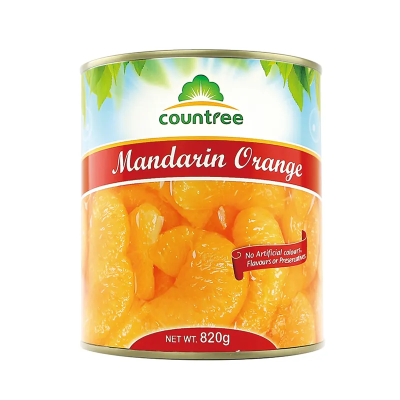 Bester Preis Dosen frucht Orangen frucht Dosen Mandarine