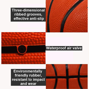 Vente en gros d'usine de <span class=keywords><strong>basket</strong></span>-ball gonflable en caoutchouc durable personnalisé <span class=keywords><strong>taille</strong></span> 7 <span class=keywords><strong>basket</strong></span>-ball extérieur intérieur pour enfants adultes entraînement sportif - Product Image 5