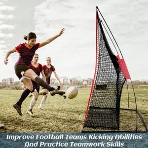 Filet d'entraînement <span class=keywords><strong>de</strong></span> football portable - <span class=keywords><strong>Cage</strong></span> <span class=keywords><strong>de</strong></span> frappe à installation rapide pour l'entraînement aux buts <span class=keywords><strong>de</strong></span> terrain <span class=keywords><strong>de</strong></span> football et aux exercices <span class=keywords><strong>de</strong></span> football et à l'entraînement au lancer - Product Image 4