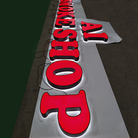 Letreros LED para Exteriores con Clasificación IP65, Logotipo 3D para Fachada de Tienda, Letras Electrónicas para Negocios, Módulos de Letreros Publicitarios, Decoración