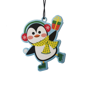 Ambientadores para Automóviles al por Mayor, Fabricantes que Pueden Personalizar Varios Diseños como Pingüinos, Trébol, Guirnaldas de Flores - Product Image 3