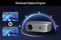 Projecteur Everycom HQ11W 3600 ANSI natif 1080p Home Cinema avec Android 15.0 Mise au point automatique
