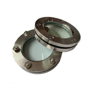 Stainless steel <strong>flange</strong> <strong>sight</strong> <strong>glass</strong> 2 10inch Fulls Industry forged equal square cn - Product Image 2