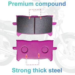 X-ADV 750 Plaquettes de frein à disque avant frittées pour <span class=keywords><strong>Honda</strong></span> CB/<span class=keywords><strong>125</strong></span>/300/650 CBR650 XADV750 Forza 750 <span class=keywords><strong>Africa</strong></span> Twin CRF1000/1100 NT1100 - Product Image 3