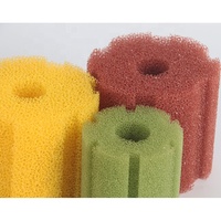 Éponge filtrante pour bassin à pores grossiers à haut débit, lavable, pour la purification de l'eau des bassins à carpes koï, éponge filtrante bleue
