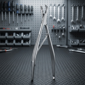Pinza Michel para Aplicación y Extracción, Manual, 12 cm, Acero Inoxidable Alemán, Certificación CE, Instrumento Quirúrgico Clase I, Metal, Sialkot - Product Image 3