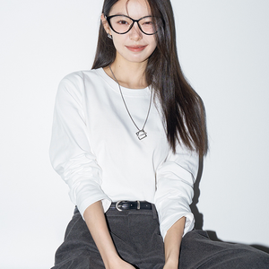 T-shirt ample à manches longues pour femme, style coréen, haut décontracté - Product Image 2