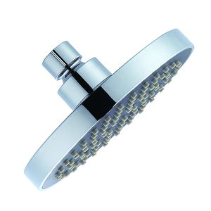 Soffione Doccia Cromato da 6 Pollici in ABS ad Alta Pressione con Design a Risparmio Idrico per <span class=keywords><strong>Bagno</strong></span> e <span class=keywords><strong>Lavandino</strong></span> Nuova Uscita per Saloni - Product Image 1