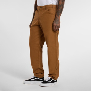 Pantalon de <span class=keywords><strong>peintre</strong></span> décontracté 100 % coton, taille mi-haute, devant plat, fermeture éclair, pour travaux de peinture intérieurs/extérieurs, projets de rénovation, teinture unie - Product Image 3