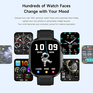 <span class=keywords><strong>Smartwatch</strong></span> GE52 <span class=keywords><strong>con</strong></span> <span class=keywords><strong>Cinturino</strong></span> <span class=keywords><strong>in</strong></span> <span class=keywords><strong>Acciaio</strong></span>, Pelle e Silicone, Monitoraggio della Salute, ECG, Fitness Tracker, Impermeabile, Orologio Sportivo Intelligente - Product Image 5