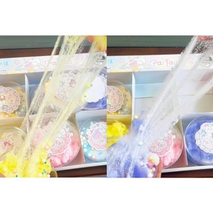Lot de 12 pièces de slime en résine effet nuage double mélangé, avec breloques, argile cristalline, kit de fabrication de pâte à modeler, jouet éducatif - Product Image 5