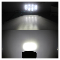 12V 24V SUV Luz DE TRABAJO Haces Lámpara antiniebla Conducción Off Road Light Nuevo 9,6 ''64W Led Faro