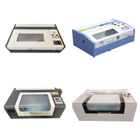 Machine de gravure et de découpe au laser CO2 miniature 3020 40W 50W pour bois, acrylique, MDF, papier, caoutchouc