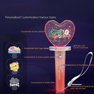 Bâton lumineux LED à télécommande pour fans de concerts, accessoire de soutien, lumière LED acrylique en forme de main, nouveauté pour la Saint-Valentin - Product Image 6