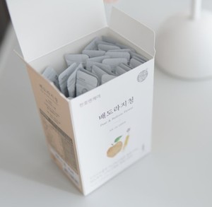 CHUNHO NCARE Daily Core Pear Bellflower Syrup Stick 30 Sobres Concentrado Herbal Coreano Premium de Frutas para Refresco Diario - Product Image 2