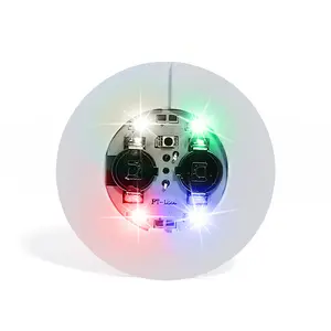 Autocollant de lumière Led multicolore pour bouteille de vin, fournitures de fête, bouteilles de lumières, autocollants LED, sous-verre