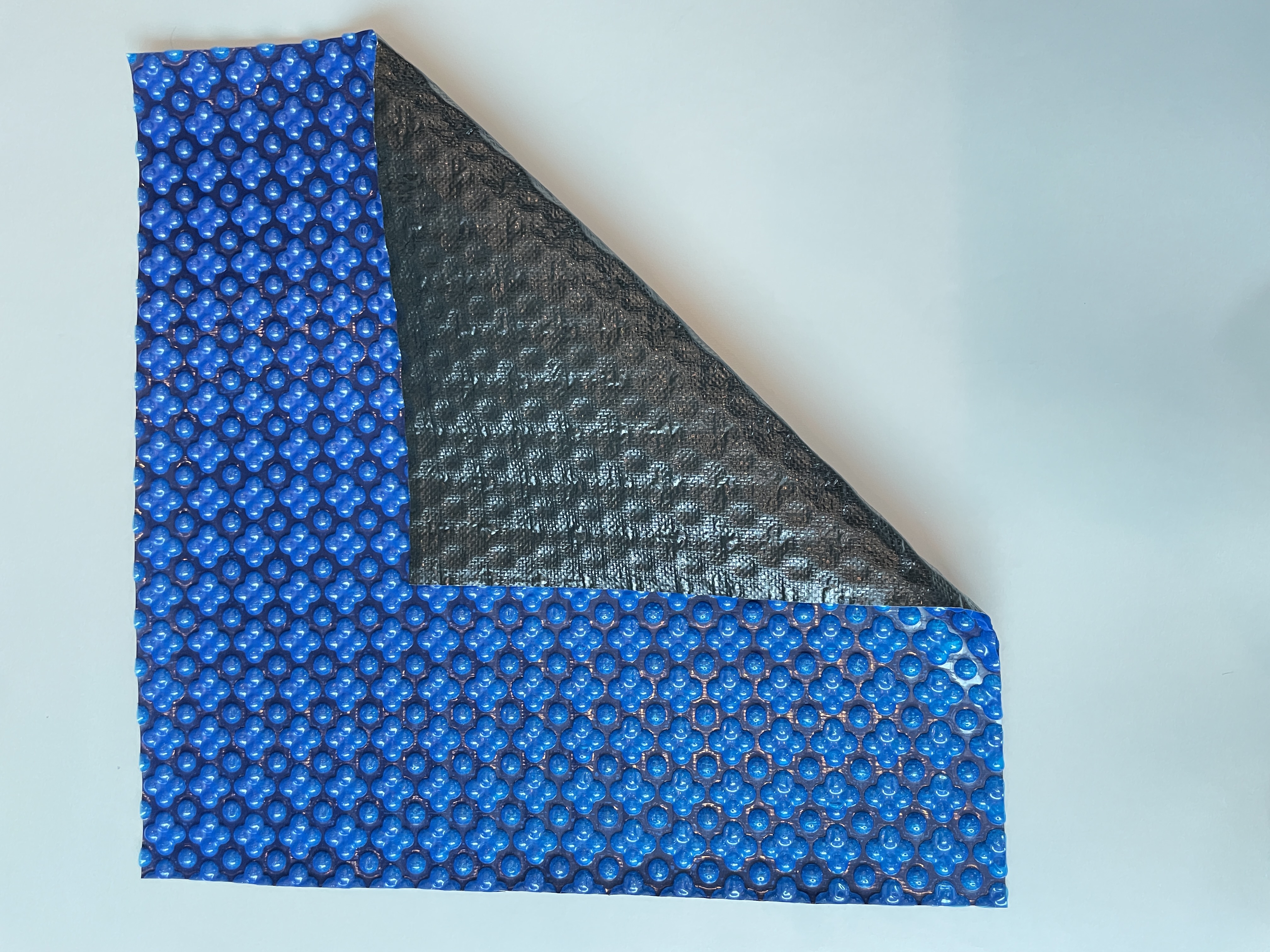 Blue/blacke woven cloth