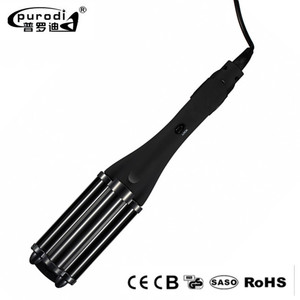Triple Rizador Cuidado del Cabello Cerámica Turmalina Rizador Eléctrico - Product Image 3