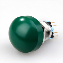 16mm Waterproof Arcuate Button Metal Push Button Switch 2 Pin Mini Round Momentary Push Button Momentary With Screw Terminals