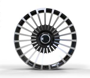 Ruote per autovetture 24 pollici in lega forgiata cerchi in lega forgiati cerchi in lega adatti per cerchi per auto rollroyce mags <span class=keywords><strong>T</strong></span>-6061 janta aros - Product Image 4