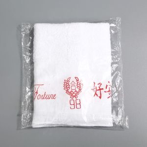 Asciugamani Viso in Cotone 100% Bianco Good Fortune (96 Pezzi) per Ingrosso Malesia Singapore - Stracci per Pulizia Good Morning - Product Image 6