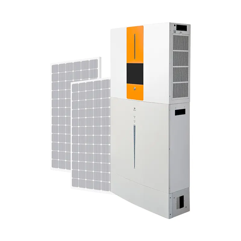 Hipower All in one Hybrid Grid Power 48V 51.2v LiFePO4 batteria agli ioni di litio 10kwh 20kwh batteria di accumulo di energia domestica solare