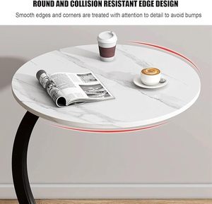 Mesa de Centro Pequeña Italiana Popular en Internet, Mesa Auxiliar Compacta para Sala de Estar, Mesa de Noche para Dormitorio - Product Image 5