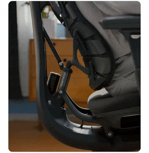 Silla de Oficina Giratoria Eléctrica Ajustable de Aleación de Aluminio con Ergonomía Dinámica <span class=keywords><strong>Omni</strong></span> de LiberNovo, Silla de Juego con Respaldo Alto - Product Image 3