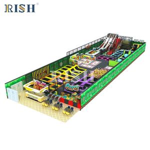 Cursos de Ninja Personalizados para Complejos Comerciales, Fosas de Espuma, Equipos para Parques de Trampolín Cubiertos para Adultos y Niños - Product Image 3