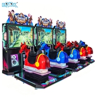 Machine de simulation de course de chevaux à monnayeur, jeu d'arcade de course à deux joueurs pour centres de divertissement intérieurs
