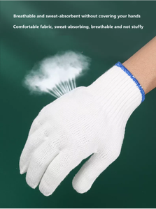 Gants tricotés en coton pour le travail manuel, fil de poly coton haute performance Offre Spéciale - Product Image 6